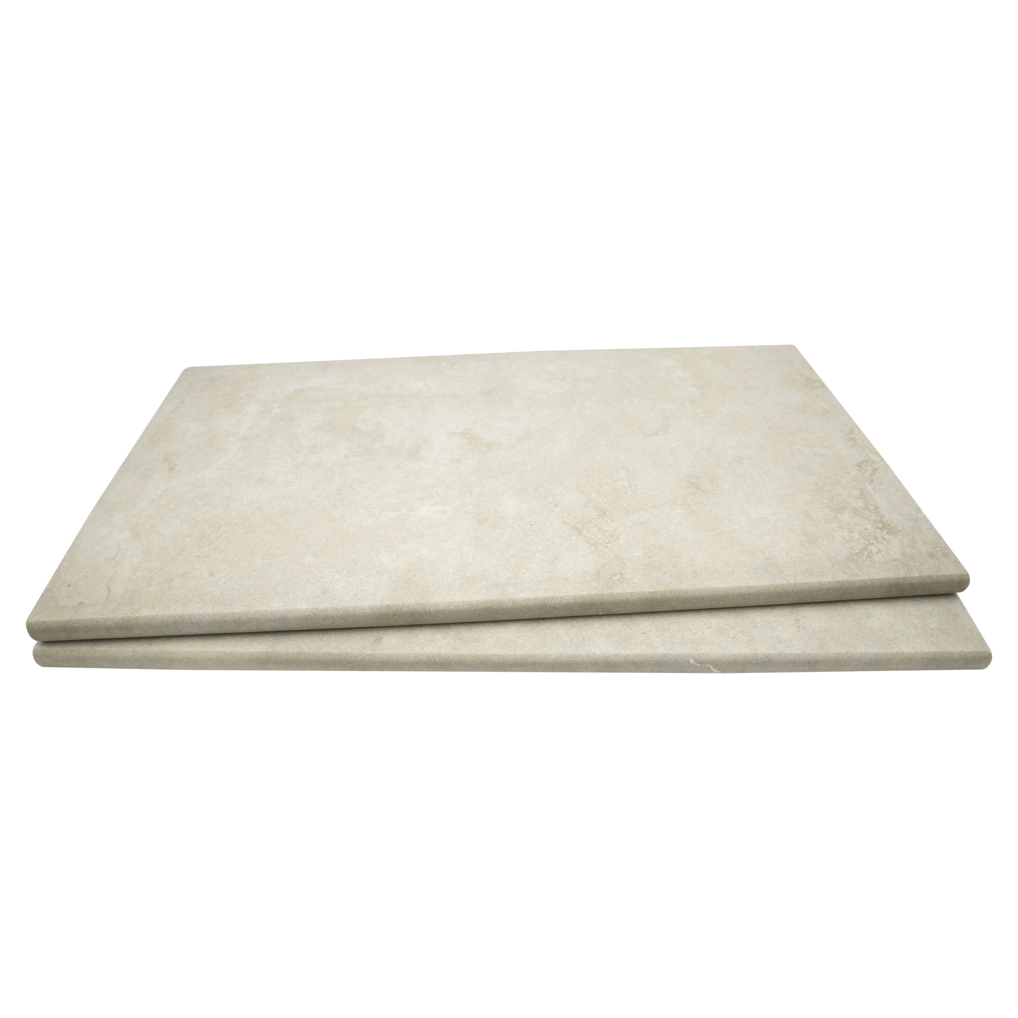 Ackland Ava Sand Dollar Glazed Porcelain Pool Coping — 13in. x 24in., Frost and Stain Resistant, Model# NTE-LSC-033